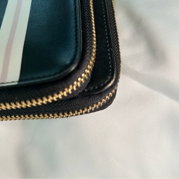 🌷‼️Final Clearance‼️ KATE SPADE Large Wallet Double Zip Wrist Strap Leather - Picture 5 of 12